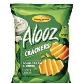 Alooz Crackers (Sour Cream & Onion Flavor)