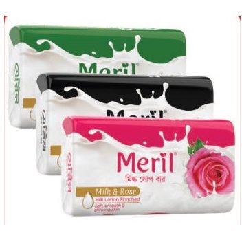 Meril Milk Soap (Milk, Beli & Rose)