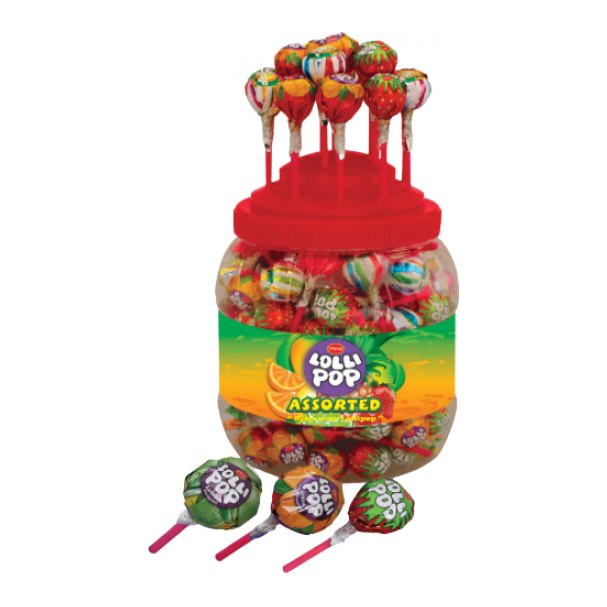 Pran Assorted Lollipop (25 pcs × 20 poly pack)